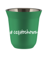 Kubek 150 ml ZIELONY Częstochowa kubek termiczny na kawe | 65,00 zł