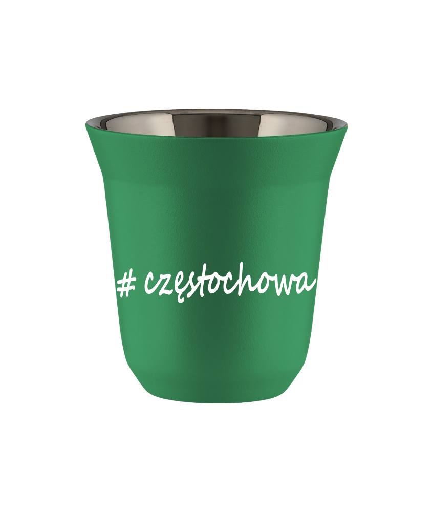 Cup 240 ml GREEN "Częstochowa"