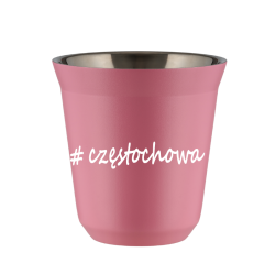 Cup 240 ml PINK "Częstochowa"