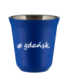 Kubek 150 ml NIEBIESKI Gdańsk kubek termiczny na kawe | 65,00 zł
