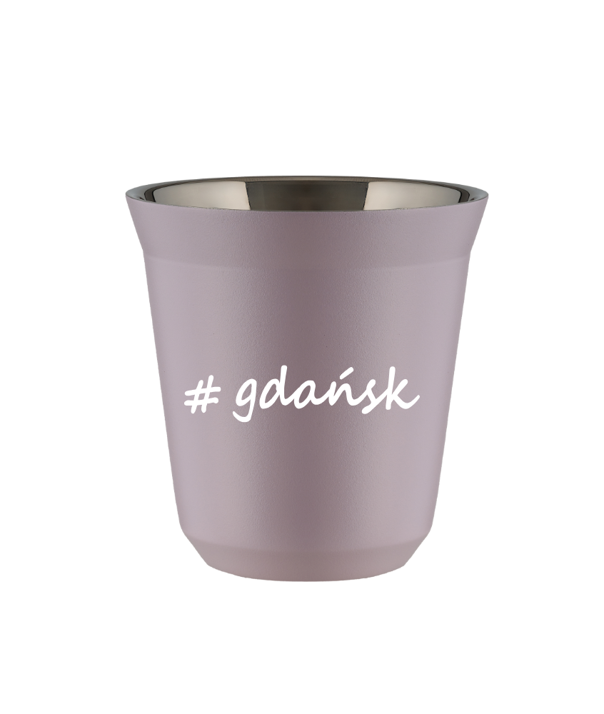 Kubek 150 ml LAWENDOWY Gdańsk kubek termiczny na kawe | 65,00 zł Kubek 150 ml LAWENDOWY Gdańsk kubek termiczny na kawe | 65,00 zł