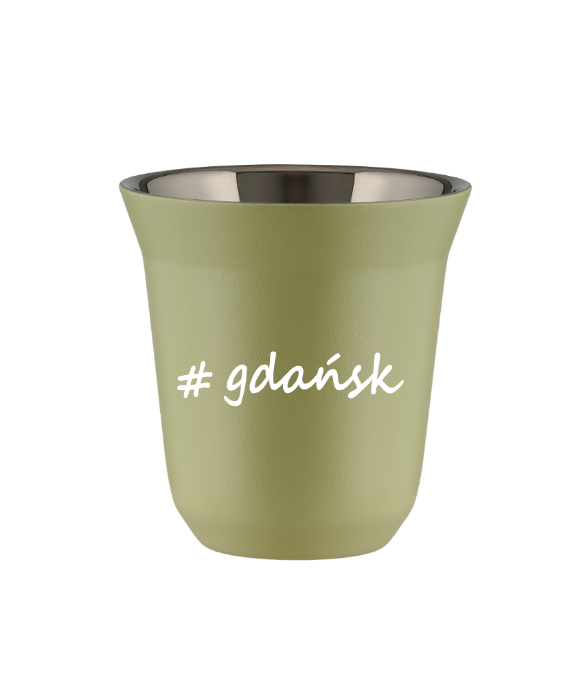 Kubek 150 ml PISTACJOWY Gdańsk kubek termiczny na kawe | 65,00 zł Kubek 150 ml PISTACJOWY Gdańsk kubek termiczny na kawe | 65,00 zł
