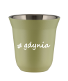 Kubek 150 ml PISTACJOWY Gdynia kubek termiczny na kawe | 65,00 zł