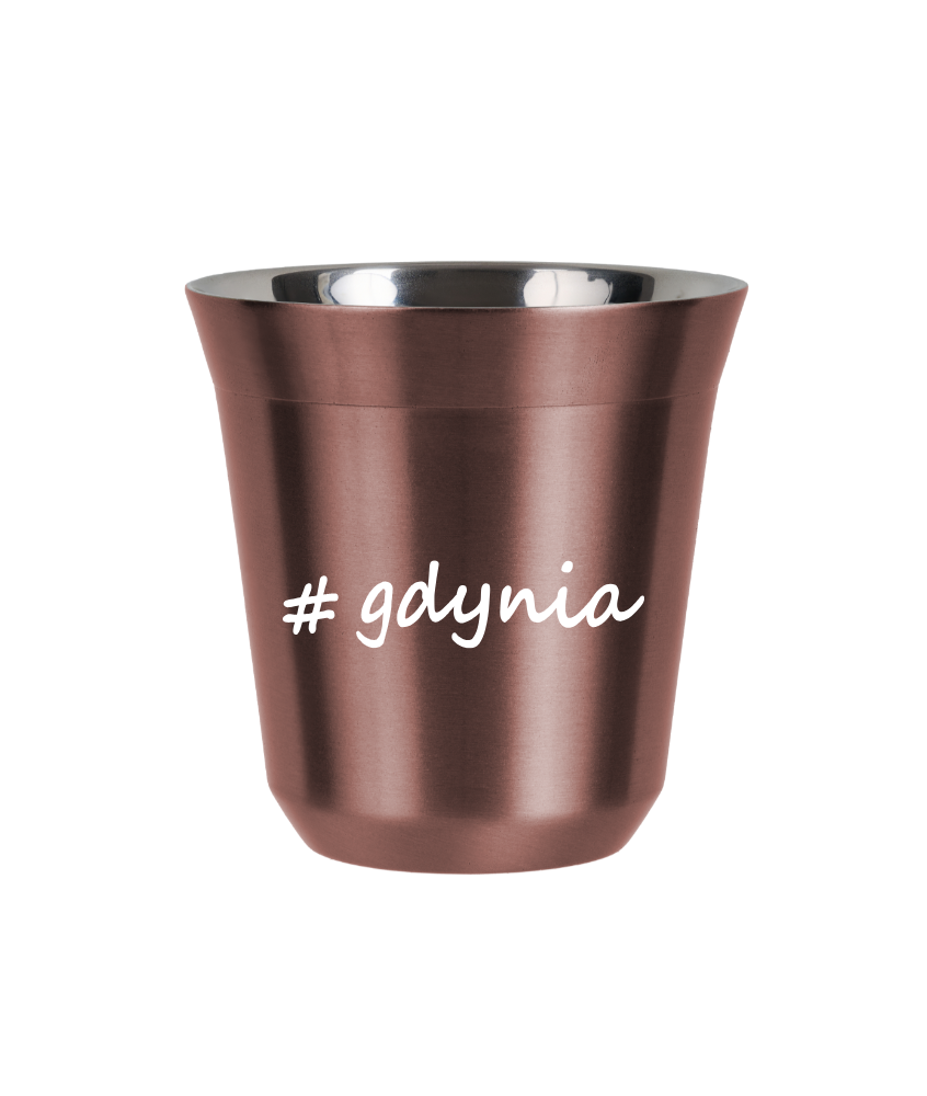 Kubek 150 ml RÓŻOWE ZŁOTO Gdynia kubek termiczny na kawe | 65,00 zł Kubek 150 ml RÓŻOWE ZŁOTO Gdynia kubek termiczny na kawe | 65,00 zł