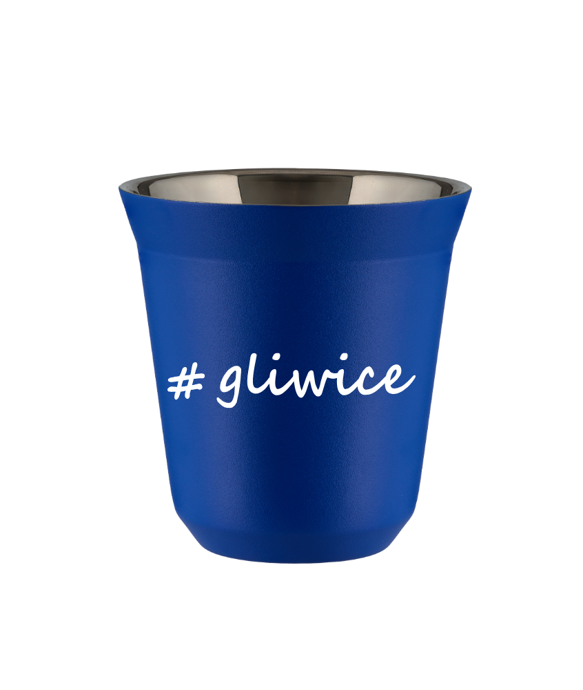 Kubek 80 ml NIEBIESKI Gliwice kubek termiczny na kawe | 65,00 zł Kubek 80 ml NIEBIESKI Gliwice kubek termiczny na kawe | 65,00 zł