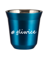 Kubek 80 ml NIEBIESKI METALIC Gliwice kubek termiczny na kawe | 65,00 zł