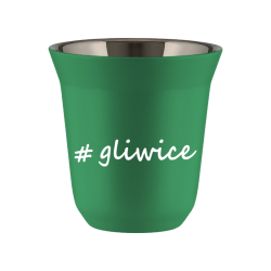Cup 80 ml GREEN "Gliwice"