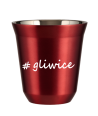 Kubek 240 ml CZERWONY METALIC Gliwice kubek termiczny na kawe | 70,00 zł