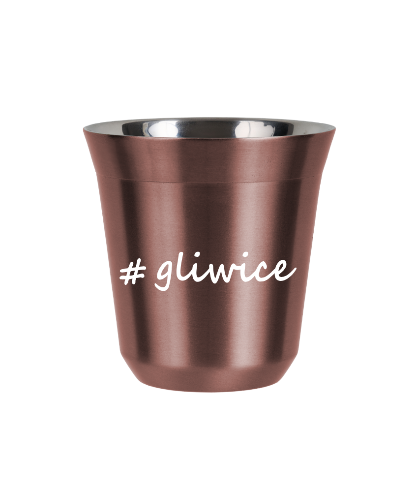 Kubek 80 ml RÓŻOWE ZŁOTO Gliwice kubek termiczny na kawe | 65,00 zł Kubek 80 ml RÓŻOWE ZŁOTO Gliwice kubek termiczny na kawe | 65,00 zł