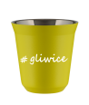 Kubek 80 ml ŻÓŁTY Gliwice kubek termiczny na kawe | 65,00 zł