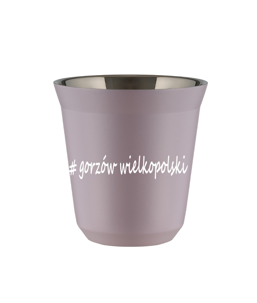 Kubek 80 ml LAWENDOWY Gorzów Wielkopolski kubek termiczny na kawe | 65,00 zł Kubek 80 ml LAWENDOWY Gorzów Wielkopolski kubek termiczny na kawe | 65,00 zł
