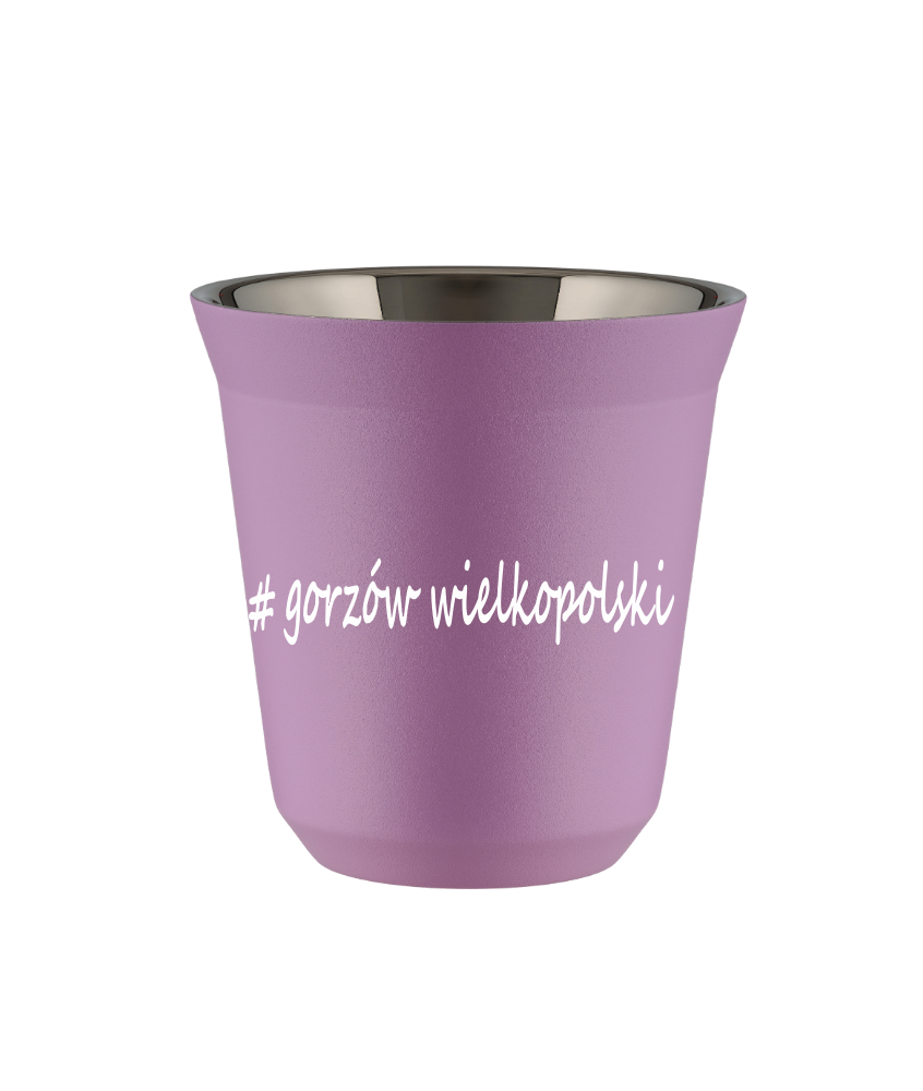 Kubek 80 ml LILIOWY Gorzów Wielkopolski kubek termiczny na kawe | 65,00 zł Kubek 80 ml LILIOWY Gorzów Wielkopolski kubek termiczny na kawe | 65,00 zł
