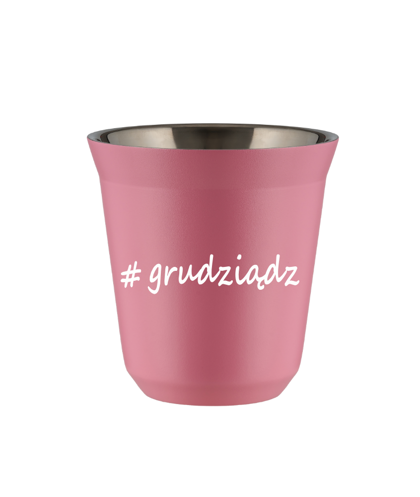 Kubek 80 ml RÓŻOWY Grudziądz kubek termiczny na kawe | 65,00 zł Kubek 80 ml RÓŻOWY Grudziądz kubek termiczny na kawe | 65,00 zł