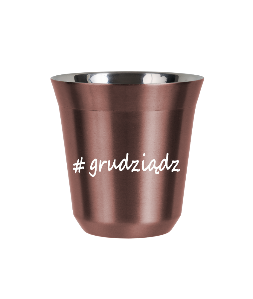 Kubek 80 ml RÓŻOWE ZŁOTO Grudziądz kubek termiczny na kawe | 65,00 zł Kubek 80 ml RÓŻOWE ZŁOTO Grudziądz kubek termiczny na kawe | 65,00 zł