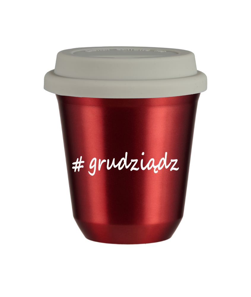 Kubek 150 ml CZERWONY METALIC Grudziądz z pokrywką biala kubek termiczny na kawe | 70,00 zł Kubek 150 ml CZERWONY METALIC Grudziądz z pokrywką biala kubek termiczny na kawe | 70,00 zł