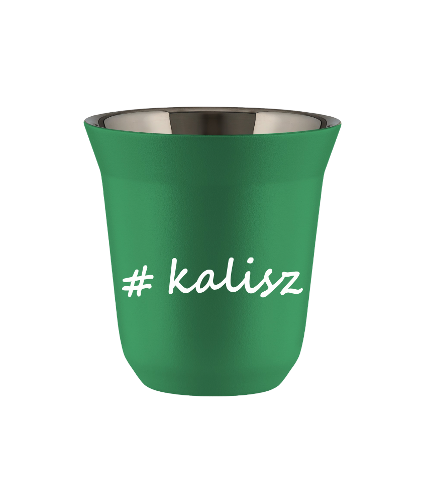 Kubek 80 ml ZIELONY Kalisz kubek termiczny na kawe | 65,00 zł Kubek 80 ml ZIELONY Kalisz kubek termiczny na kawe | 65,00 zł