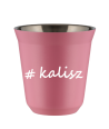 Kubek 80 ml RÓŻOWY Kalisz kubek termiczny na kawe | 65,00 zł