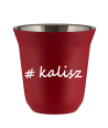 Kubek 240 ml CZERWONY Kalisz kubek termiczny na kawe | 70,00 zł