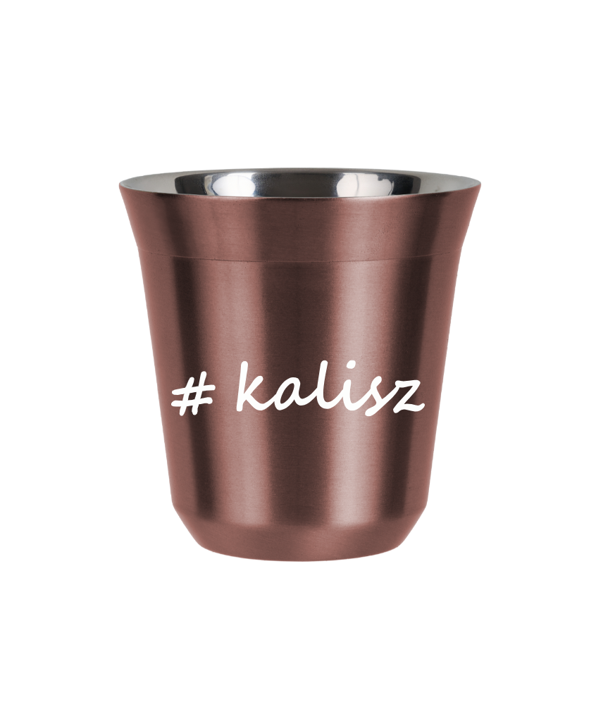 Kubek 150 ml RÓŻOWE ZŁOTO Kalisz kubek termiczny na kawe | 65,00 zł Kubek 150 ml RÓŻOWE ZŁOTO Kalisz kubek termiczny na kawe | 65,00 zł