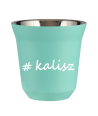 Kubek 240 ml TURKUSOWY Kalisz kubek termiczny na kawe | 70,00 zł