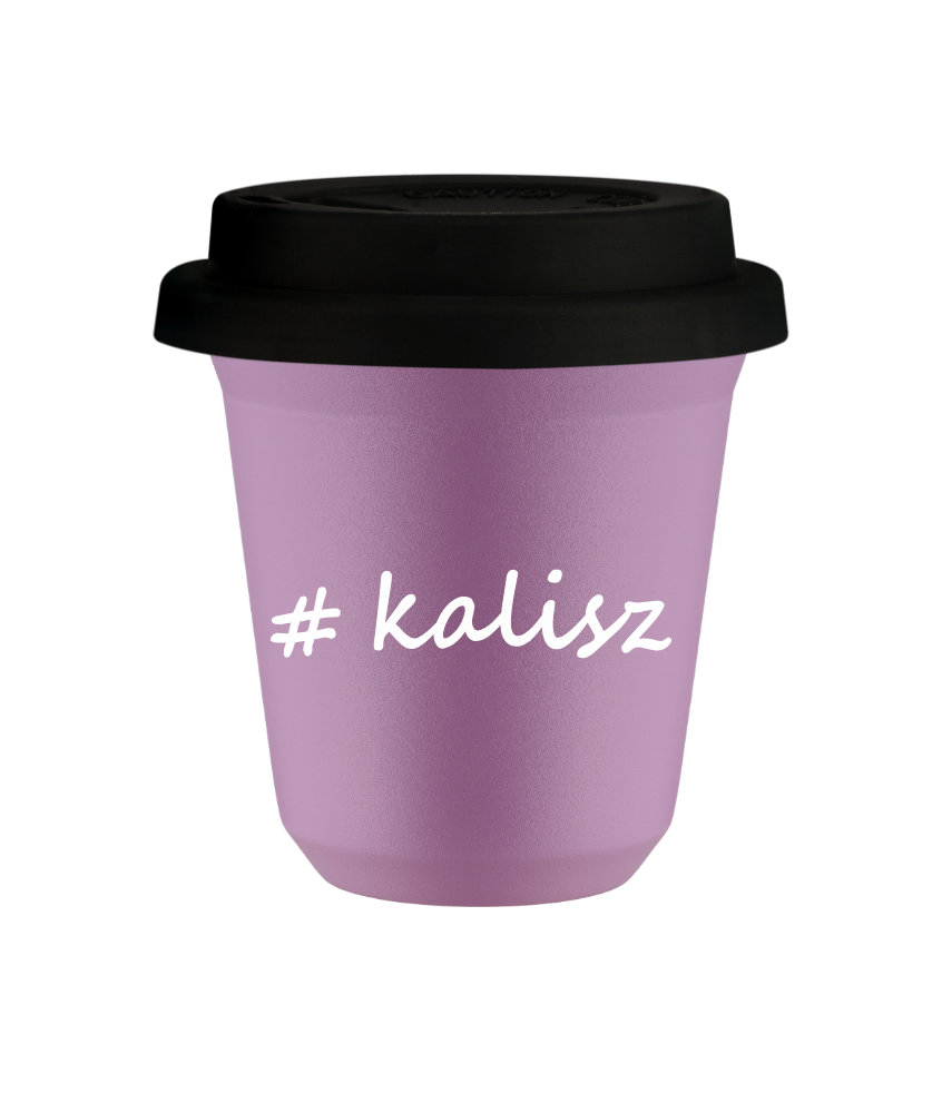 Kubek 240 ml LILIOWY Kalisz z pokrywką czarna kubek termiczny na kawe | 75,00 zł Kubek 240 ml LILIOWY Kalisz z pokrywką czarna kubek termiczny na kawe | 75,00 zł
