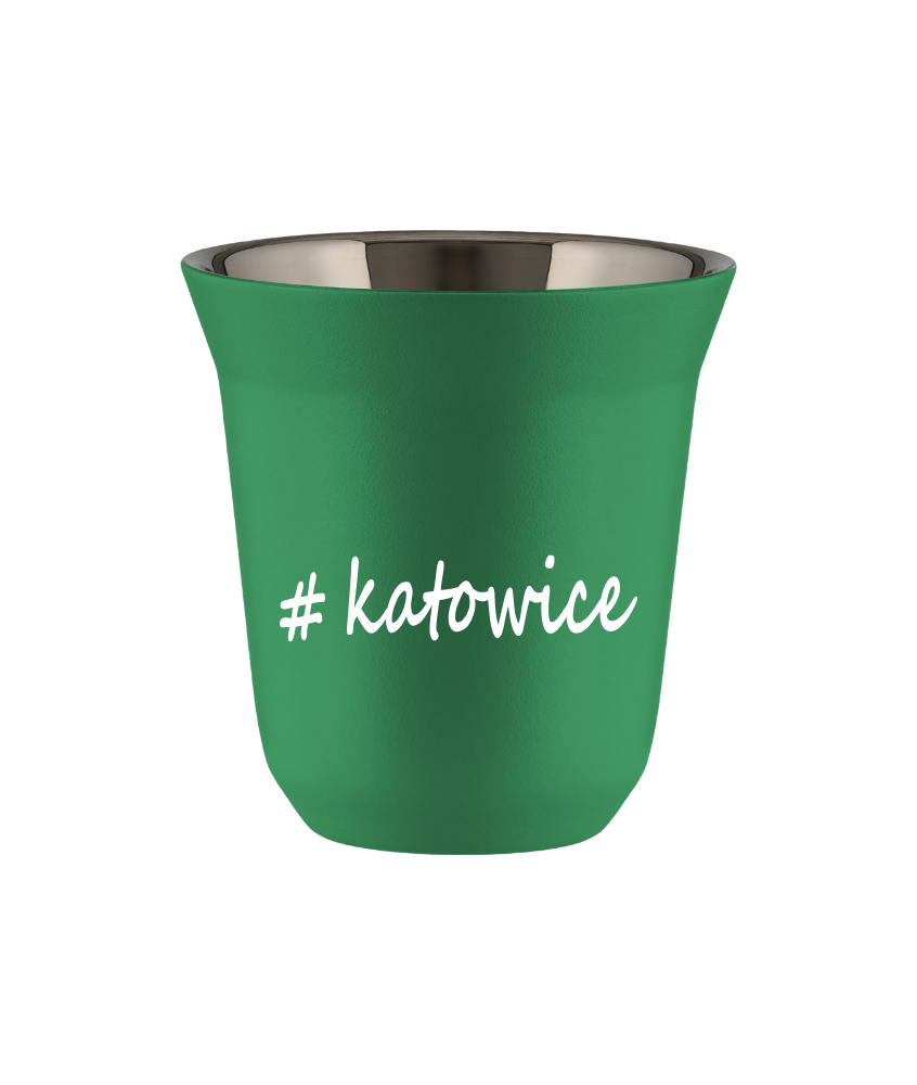 Kubek 240 ml ZIELONY Katowice kubek termiczny na kawe | 70,00 zł Kubek 240 ml ZIELONY Katowice kubek termiczny na kawe | 70,00 zł