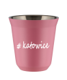 Kubek 80 ml RÓŻOWY Katowice kubek termiczny na kawe | 65,00 zł
