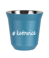 Kubek 240 ml BŁĘKITNY METALIC Katowice kubek termiczny na kawe | 70,00 zł