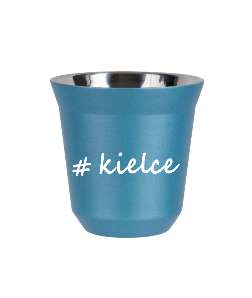 Kubek 240 ml BŁĘKITNY METALIC Kielce kubek termiczny na kawe | 70,00 zł Kubek 240 ml BŁĘKITNY METALIC Kielce kubek termiczny na kawe | 70,00 zł