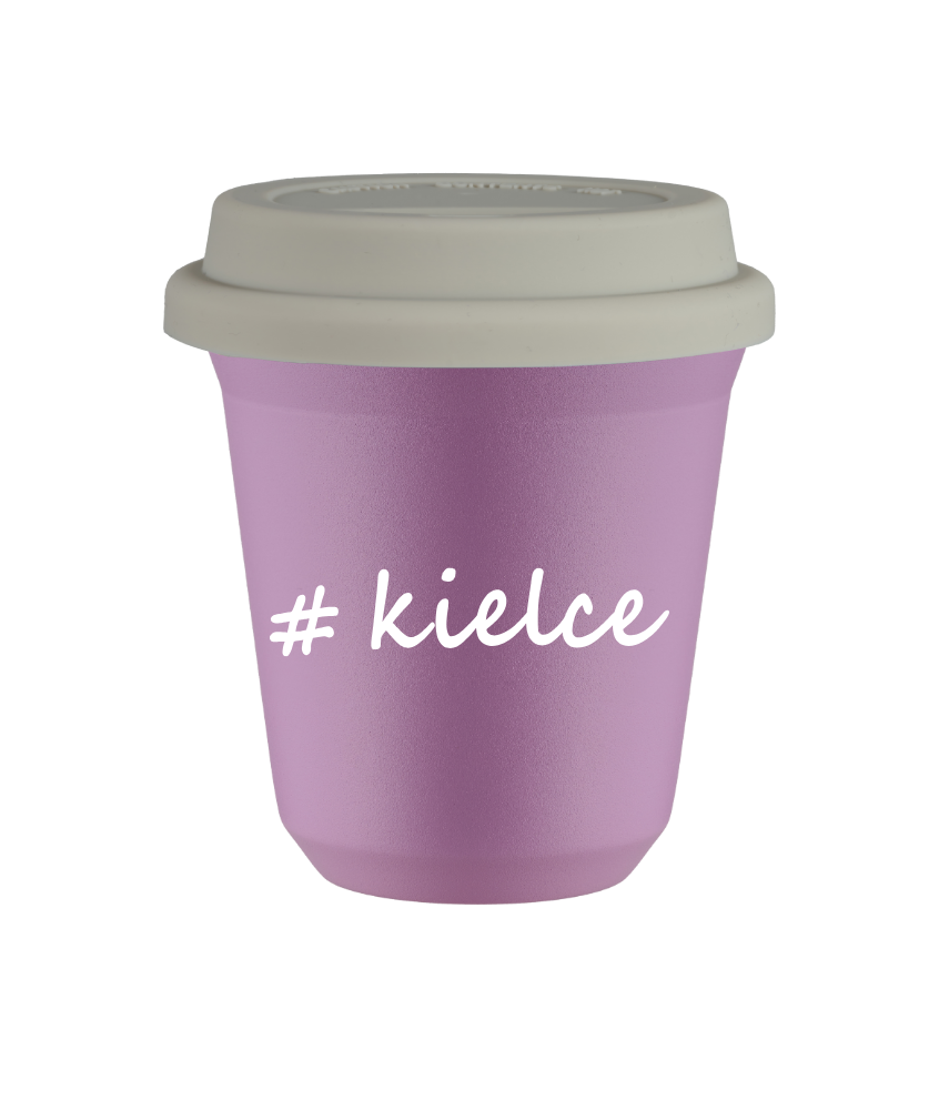 Kubek 80 ml LILIOWY Kielce z pokrywką biala kubek termiczny na kawe | 70,00 zł Kubek 80 ml LILIOWY Kielce z pokrywką biala kubek termiczny na kawe | 70,00 zł
