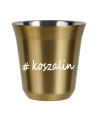 Kubek 240 ml ZŁOTY Koszalin kubek termiczny na kawe | 70,00 zł