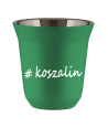 Kubek 240 ml ZIELONY Koszalin kubek termiczny na kawe | 70,00 zł