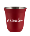 Kubek 240 ml CZERWONY Koszalin kubek termiczny na kawe | 70,00 zł