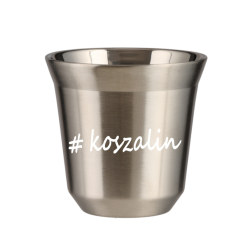 Cup 80 ml SILVER "Koszalin"