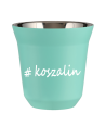 Kubek 80 ml TURKUSOWY Koszalin kubek termiczny na kawe | 65,00 zł