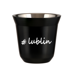 Cup 150 ml BLACK "Lublin"