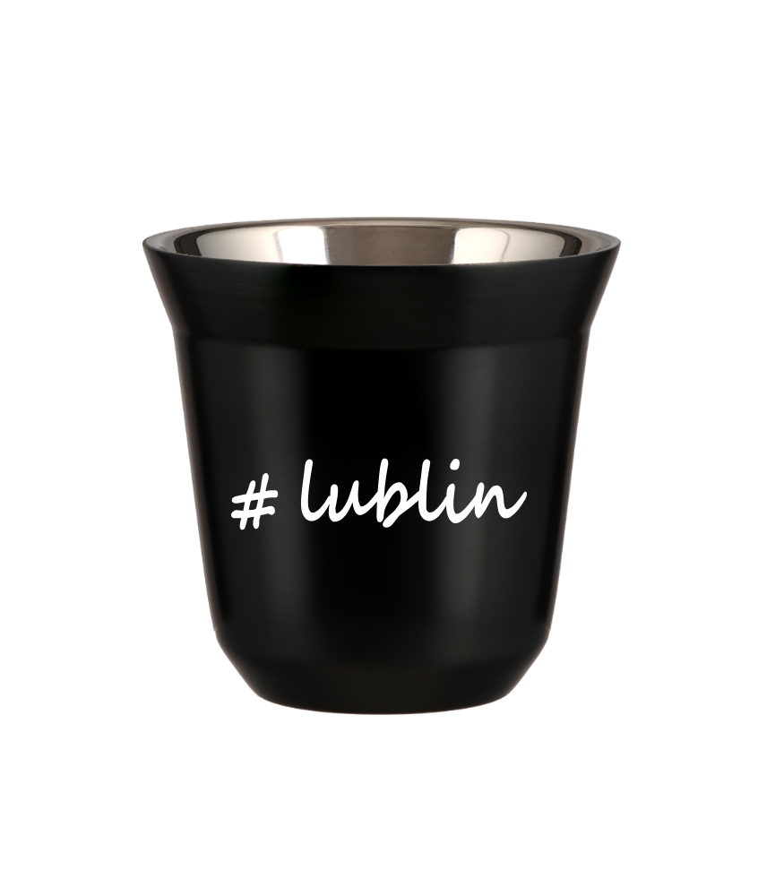 Cup 150 ml BLACK "Lublin"