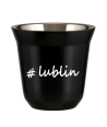Kubek 150 ml CZARNY Lublin kubek termiczny na kawe | 65,00 zł