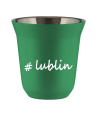 Kubek 150 ml ZIELONY Lublin kubek termiczny na kawe | 65,00 zł