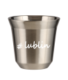 Kubek 80 ml SREBRNY Lublin kubek termiczny na kawe | 65,00 zł