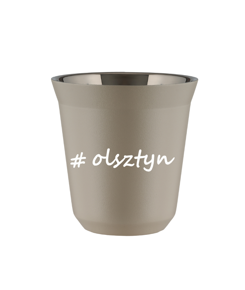 Kubek 80 ml BEŻOWY Olsztyn kubek termiczny na kawe | 65,00 zł Kubek 80 ml BEŻOWY Olsztyn kubek termiczny na kawe | 65,00 zł