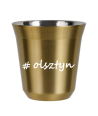 Kubek 80 ml ZŁOTY Olsztyn kubek termiczny na kawe | 65,00 zł