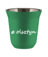 Kubek 80 ml ZIELONY Olsztyn kubek termiczny na kawe | 65,00 zł