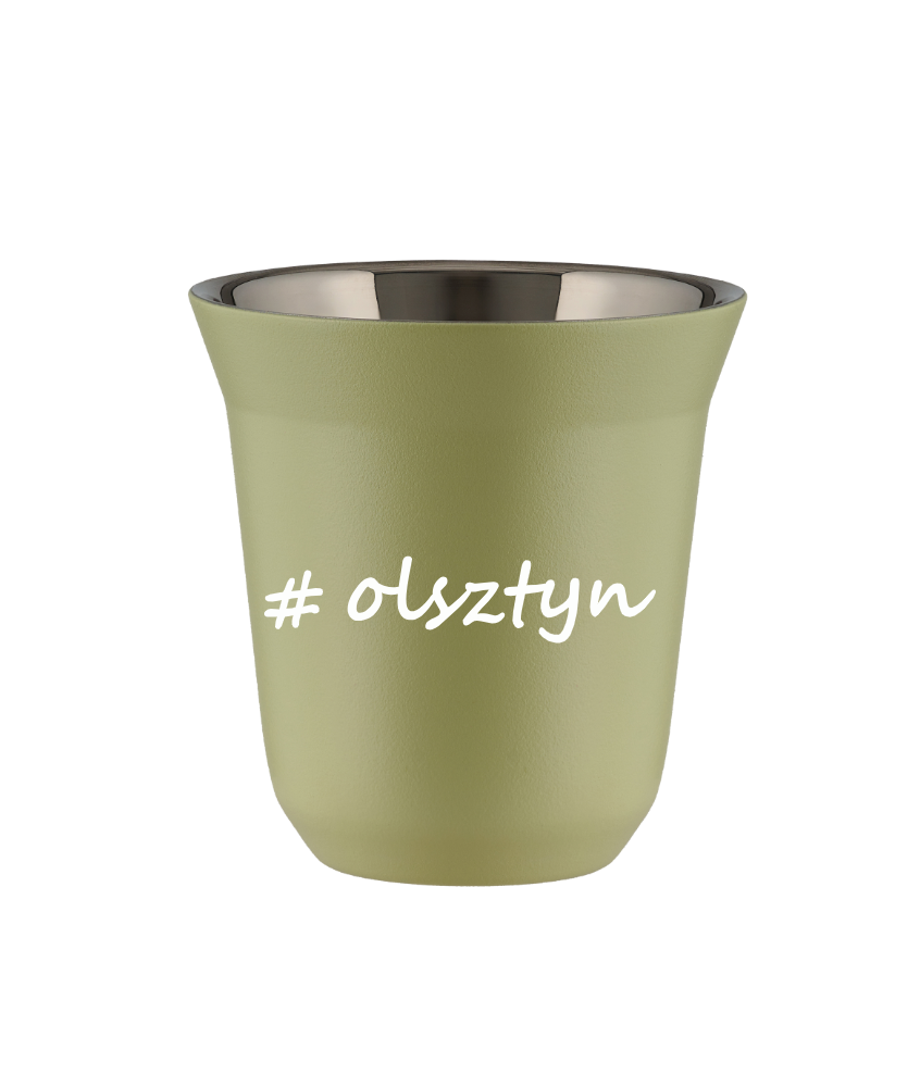Kubek 80 ml PISTACJOWY Olsztyn kubek termiczny na kawe | 65,00 zł Kubek 80 ml PISTACJOWY Olsztyn kubek termiczny na kawe | 65,00 zł