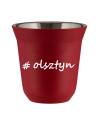 Kubek 80 ml CZERWONY Olsztyn kubek termiczny na kawe | 65,00 zł