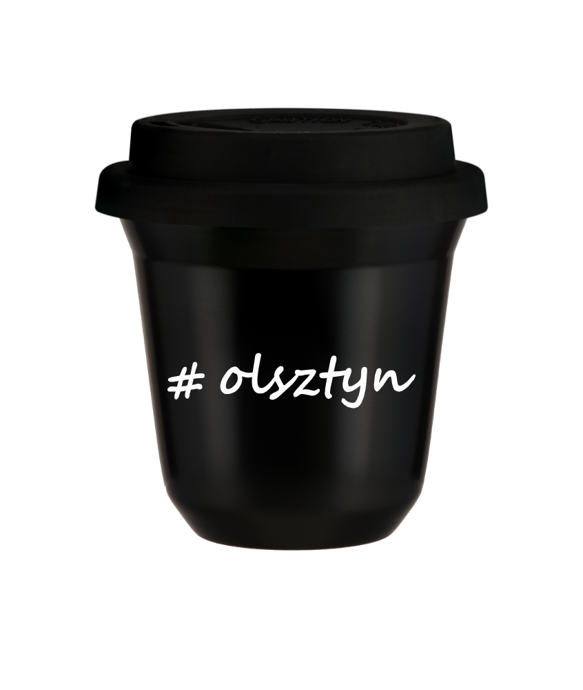 Kubek 240 ml CZARNY Olsztyn z pokrywką czarna kubek termiczny na kawe | 75,00 zł Kubek 240 ml CZARNY Olsztyn z pokrywką czarna kubek termiczny na kawe | 75,00 zł