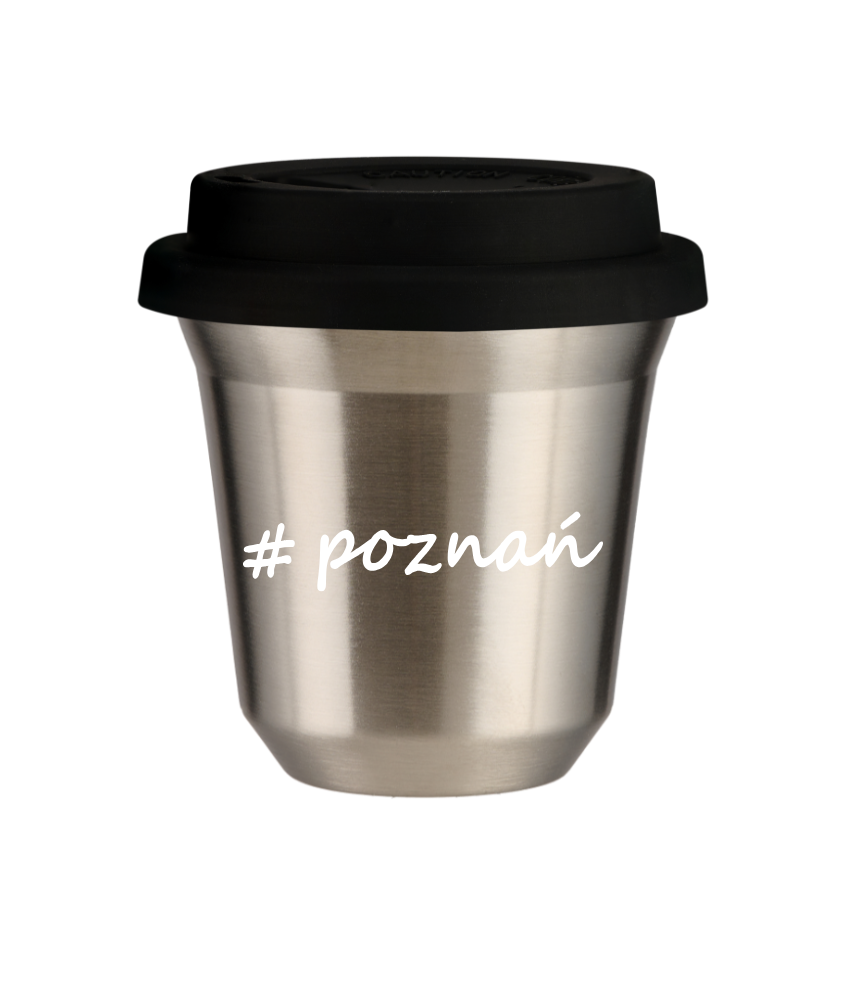 Kubek 80 ml SREBRNY Poznań kubek termiczny na kawe | 65,00 zł Kubek 80 ml SREBRNY Poznań kubek termiczny na kawe | 65,00 zł