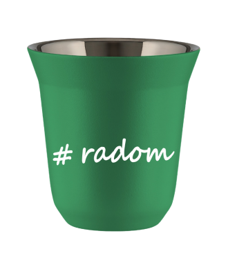 Kubek 80 ml ZIELONY Radom