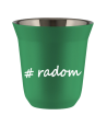 Kubek 150 ml ZIELONY Radom kubek termiczny na kawe | 65,00 zł