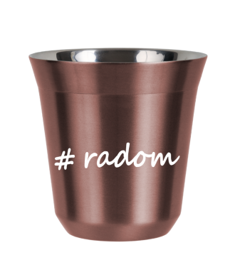 Kubek 240 ml RÓŻOWE ZŁOTO Radom